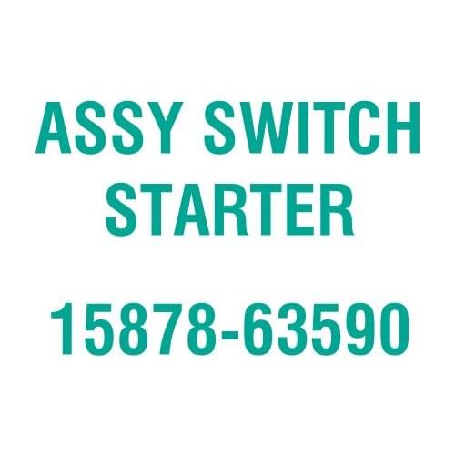 For Kubota 15878-63590 ASSY SWITCH STARTER