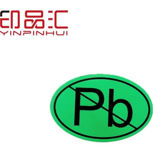 European Norm Green QC Label Customizable 200PCS Environment Certificate Stickers