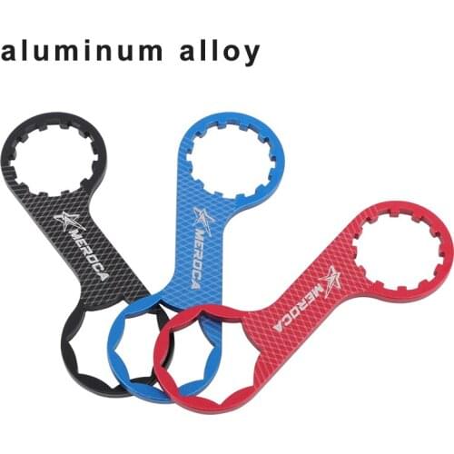Bicycle fork repair tool aluminum alloy XCM XCR XCT RST mountain bike fork cover wrench removal tool accessories