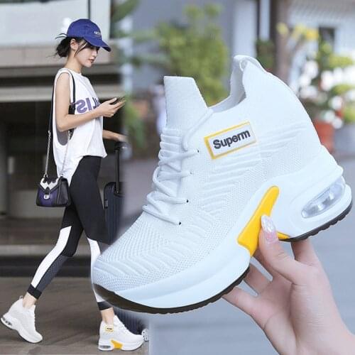 White dad shoes women ins tide net red super-fire 2020 spring new Korean version increased high net surface sneakers