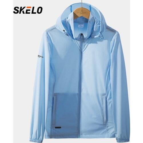 2021 Hot Sun Protection Clothing Anti-UV Ultra-Light Men Outdoor Skin Clothing Breathable Quick-Drying Jacket Summer