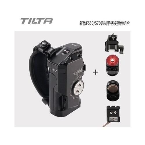TILTA new F550/570 recording handle connector set multi-function universal power supply handle for sony a7s3