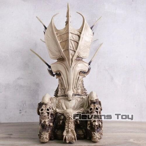 NECA Predator Clan Leader Predator THRONE Diorama Element Statue Figure Collectible Model Toy