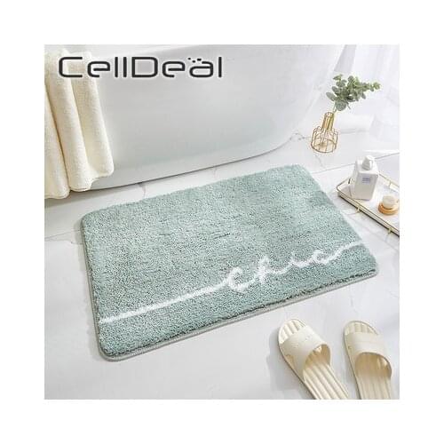 Non-Slip Bath Mats Thicken Super Absorbent Shower Bathroom Carpets Soft Home Living Room Toilet Floor Rugs for Home Decoration