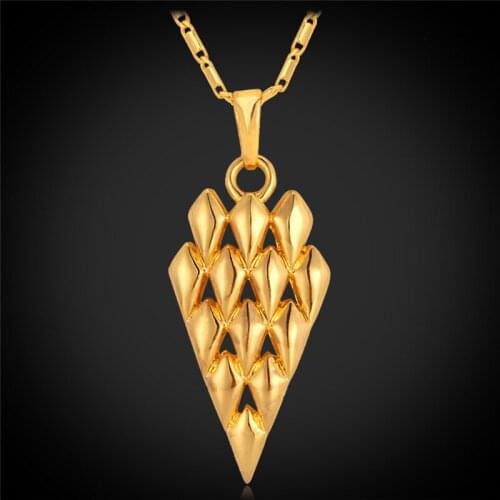 New Novelty Necklace Gold Color Necklace Pendant Fashion Jewelry Gift Jewelry For Women Wholesale Jewelry MGC P449
