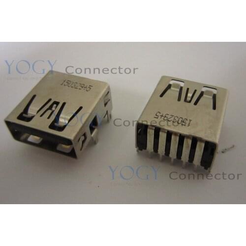 10x Laptop Common Female USB 3.0 Jack Connector fit for HP Probook 450 470 440 Series, Toshiba Satellite P55T-B Series USB Board