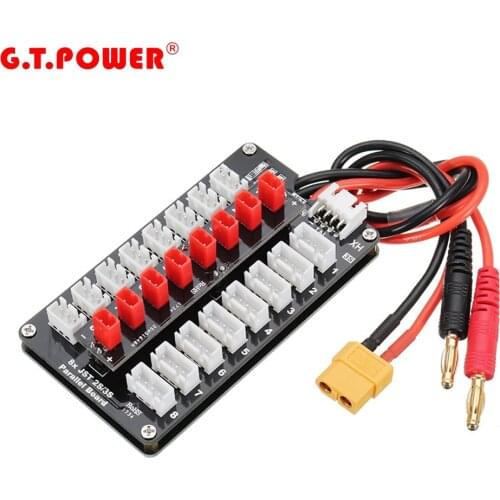 GT Power 2-3S Battery Charger Board Parallel With JST Plug Compatible With IMAX B6 B6AC ISDT Q6 D2 For LiPo LiFe Li-ion