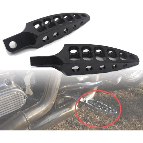 Motorcycle CNC 45 Degrees Male-Mount Foot Peg Pedal Footrest FootPegs Black For Sportster XL883 XL1200 Dyna 1993-2016