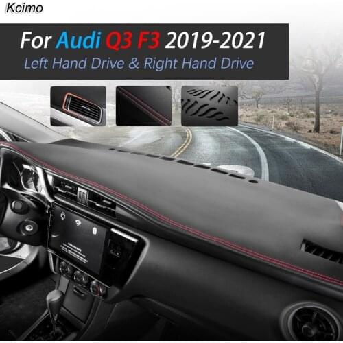 Anti-Slip Mat Dashboard Cover Pad Sunshade Dashmat Protect Carpet Car Accessories for Audi Q3 F3 2019 2020 2021