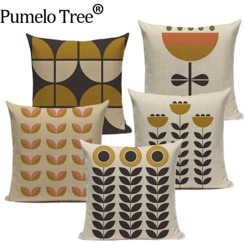 Nordic Home Decor Cushion Covers Geometric Cushions Decorative Pillows Custom High Quality Vintage Spring Cushion For Sofa