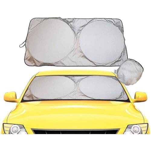 UV Protection Shield Universal Front Rear Car Window Sunshade Sun Shade Visor Windshield Cover Auto Car SunShade Anti Snow Ice