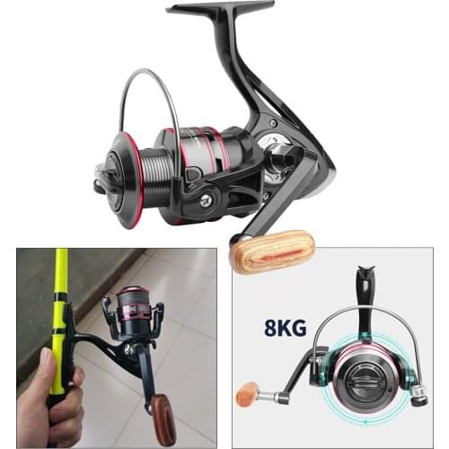 Ultra Smooth Reel Stainless Steel Handle Saltwater Fishing Reel with Full Metal Body 8kg Max Drag System Fishing Tackle