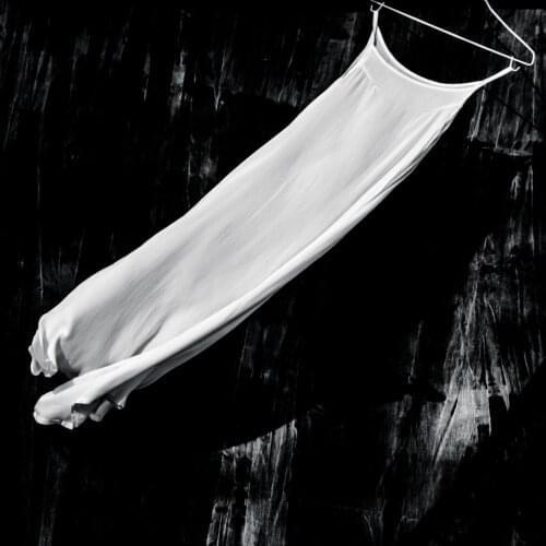 Johnature 2021 Summer New Strap White Cotton Bottoming Dress Tank Sleeveless Cotton Slash Neck Dress Fashion Vintage