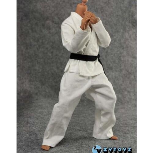 1/6 Scale Judo Kung Fu Suit Costume for 12 inches Action Figure Dolls DIY Accessories Zytoys