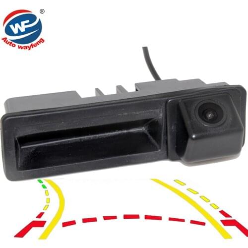 For Cayenne Audi A4 A4L A6 A6L A7 A5 Q7 Q5 Q3 RS5 RS6 A3 A8L CCD Dynamic Trajectory Trunk handle Rear Camera Mirror Rearview Cam
