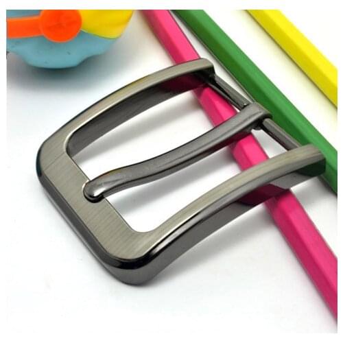 2pc DIY Leather Craft Hardware 40mm Pin Buckle Belt Buckle Brushed Metal Fashion Mens Womens Jeans Accessories Cosplay For 3.8cm