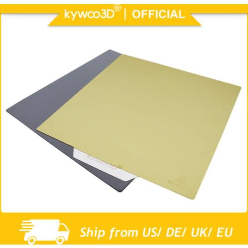 Kywoo3D New Upgrade Removal Spring Steel PEI Sheet PEI Flex Magnetic Base 245/320mm for 3D Printer Hot Bed Sticker
