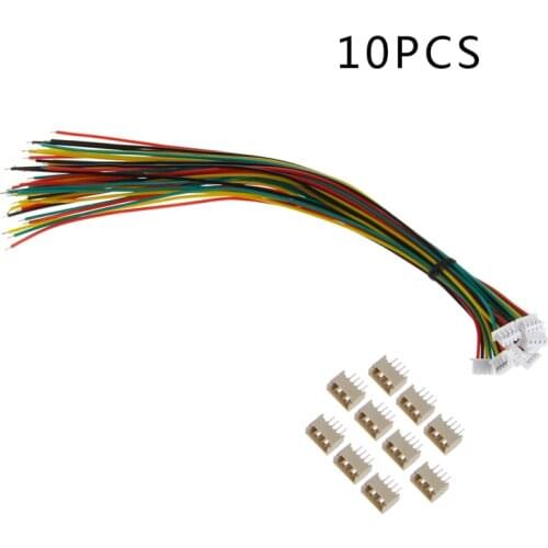 Mini Micro 1.25mm JST T-1 4-Pin Connector with Wire x 10 sets 634F