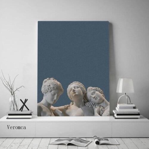 Greek Statue Aesthetics Poster Wall Art Canvas Painting Living Room Bedroom Study Home Decoration Print Pictures