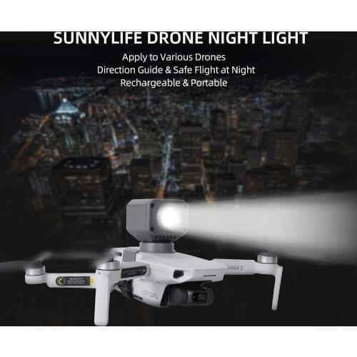 Rechargeable Night Light For DJI MAVIC Mini 2 Mini SE Mavic Air 2S Mavic 2 Night Light Adapter Accessories For DJI Mavic MINI