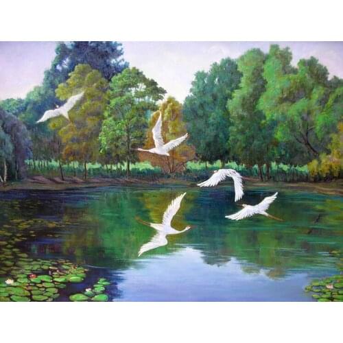 New Embroidery Counted Cross Stitch Kits Needlework - Crafts 14 ct DMC DIY Arts Handmade Decor -Flying