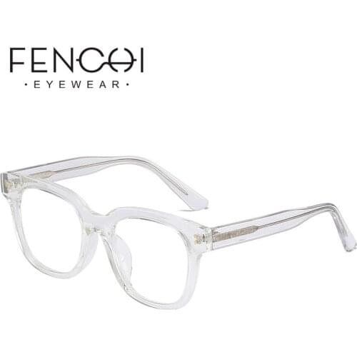 Acetate Clear Glasses Frame Women Myopia Glass Transparent Prescription Ladies Eye Glasses Frames 2019 Optical oculos feminino