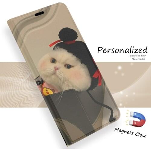 Personalised Phone Cases For iPhone 12 Pro 12Mini 11 Pro Max X XR XS Max 7 8 Plus Personalized mens photo wallet Cover