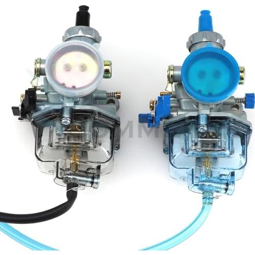 Transparent lid PZ 26 27 30 mm 2T 4T For Keihin Mikuni Carburador With Power Jet For Yamaha Suzuki Honda 75cc-150cc