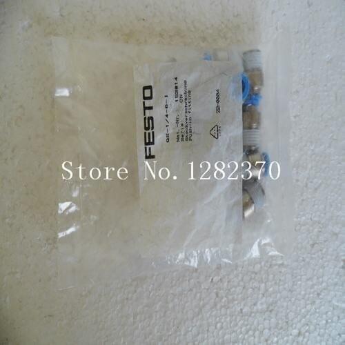 [SA] FESTO gas fitting QS-1 / 4-6-I stock 153 014 --20pcs/lot