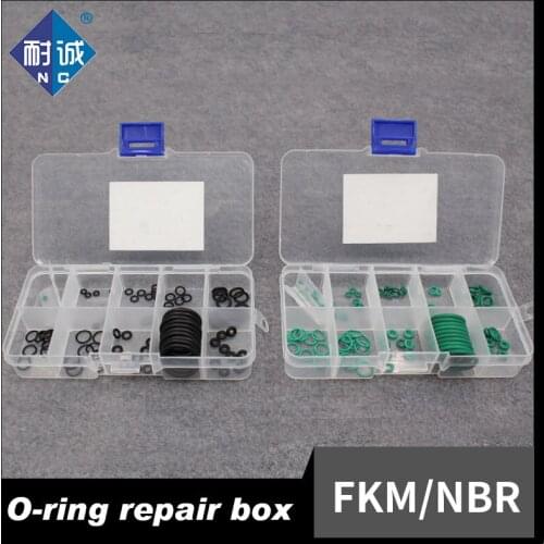 P1 Air valve Sealing O-ring Nitrile Fluorine rubber O Ring Seal Rubber Gasket Washer wear resistance o-ring Set Kit Box
