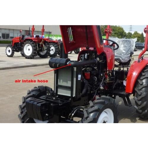 B385.104 Air intake hose for JINMA/JM 18-28HP Tractors with Yangdong Y380/Y385 and Laidong LL380/KM385