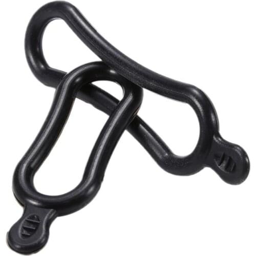 2 Pcs/set Silicone Rubber Band Bike Light Ring Bicycle Headlight Rear Lamp Holder Strap Handlebar LED Light Mount Install Part