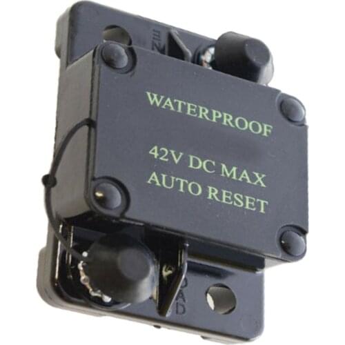 Vehicles Car Boat Circuit Breaker Protection Electric Auto Reset 30A 40A 50A 60A 70A 80A 90A 100A 120A 135A 150A 200A 42V