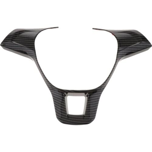 Car Steering Wheel Sequins Auto Cover Steering Wheel Decoration Sequin Cover Trim Sticker For VW Golf 7 Mk6 2014-2015 ABS