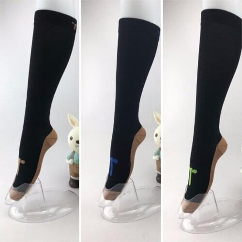 Compression stockings high quality Outdoor sport Various patterns bright and rich in color Comfortable Man & Women
