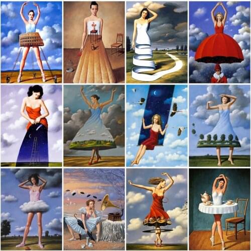 Creative Diy 5D Diamond Painting Embroidery Cartoon Girl Poster Pictures Mosaic Cross Stitch Art Craft Supplies Gifts Home Decor