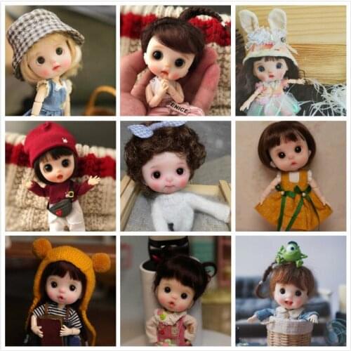 OB11 Handmade doll customization dolls Mini Doll cute doll 20191204
