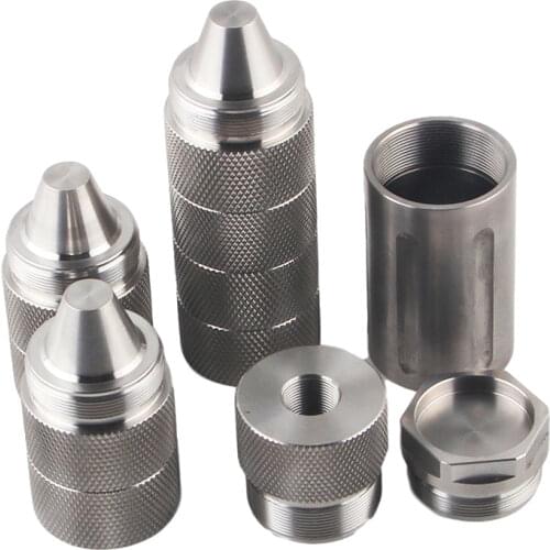 1.5 1/2x28 5/8x24 modular For NaPa Car 10 inch 9mm solvent trap Stainless Steel adapter booster jig
