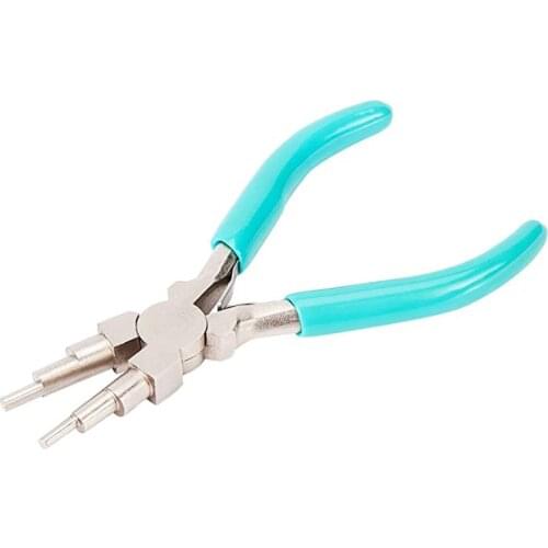 Multi Sized Jewelry Pliers Wire Wrapper Looping Forming Plier Multipurpose Bailing Making Craft Mini Hand Tools