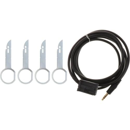 Audio Stereo Audio Auxiliary Installation Set Sealed Armored Connectors For Ford S-MAX