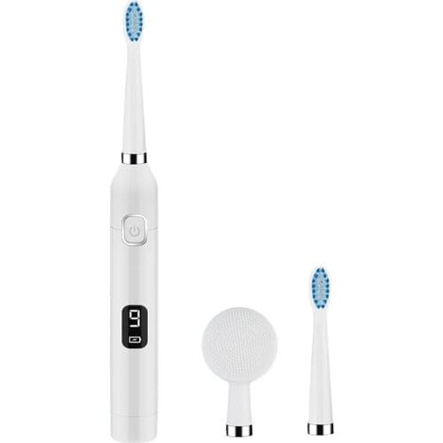 Rechargeable electric toothbrush automatic for adults rechargeable ultrasonic toothbrush kids sonic teeth brush face cleaner