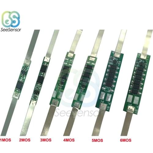 1S 3.7V 2A 3A 4.5A 6A 7.5A 9A BMS Li-ion Battery Protection Board for 18650 Li-ion Lithium Lipo Battery Cell