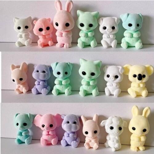 Flocking Surprise pet Doll Cute Dog Duck Panda Sheep Penguin Children Plush Toy Novelty Gag Birthday Gift Toys for Kids Hobbies