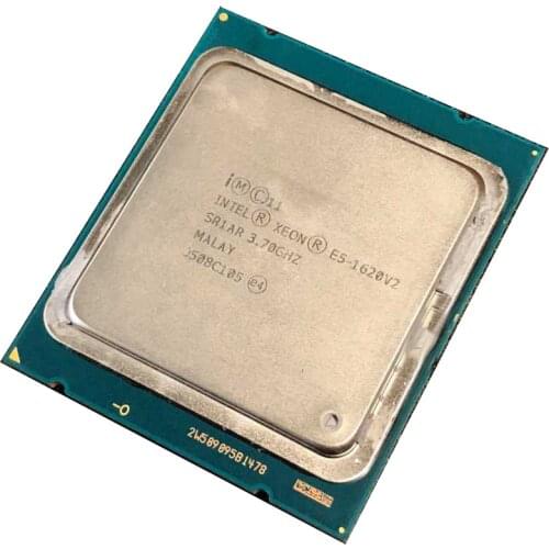 Intel Xeon E5 1620 V2 E5 1620v2 E5-1620V2 3.7GHz Quad-Core Eight-Thread CPU Processor 10M 130W LGA 2011 Suitable X79 motherboard