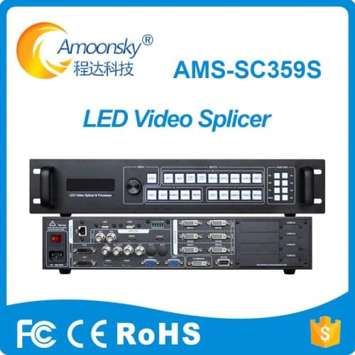Rental led screen use ams-sc359s led wall processor support send card novastar msd300 for waterproof led display screen