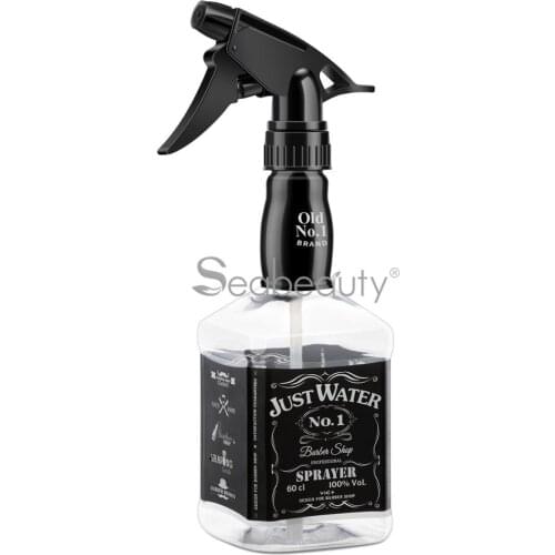 Segbeauty Spray Bottle for Hair 600ml/20.3oz Clear Adjustable Nozzle Refillable Plastic Sprayer Trigger Water Containers Mister