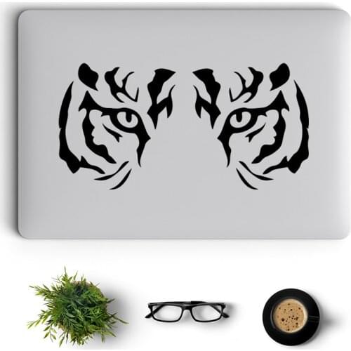 Tiger Mask Vinyl Laptop Sticker for Macbook Pro 16" Air Retina 11 12 13 15 Inch Mac Book M1 Skin 14" Accesorios Notebook Decal