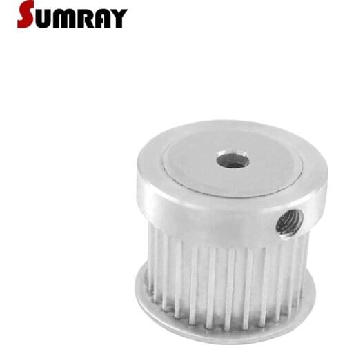 SUMRAY 3M 28T Timing Pulley 5/6/6.35/7/8/10/12/14/15/16/17mm Inner Bore Gear Belt Pulley 16mm Belt Width Motor Pulley