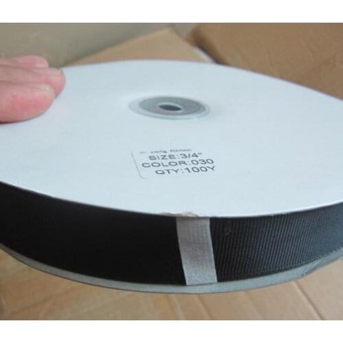 100 yards /roll black ribbon/thread tape Width 10/15/20mm bow tie belt Decoration Invitation Card Gift DIY packing Accessories