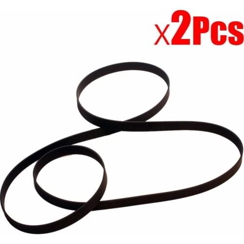 2Pcs Record player Turntable Belt Fit for KENWOOD TRIO 4033TT JP2021 KD291R KD37R KD-48F KD1033 KD1500 KD2000 KP1022 P24